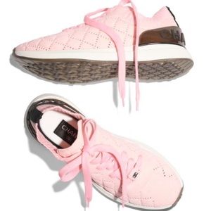 Pink Chanel Sneakers
